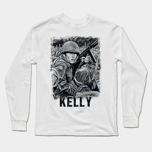 Kelly Vintage Portrait Long Sleeve T-Shirt